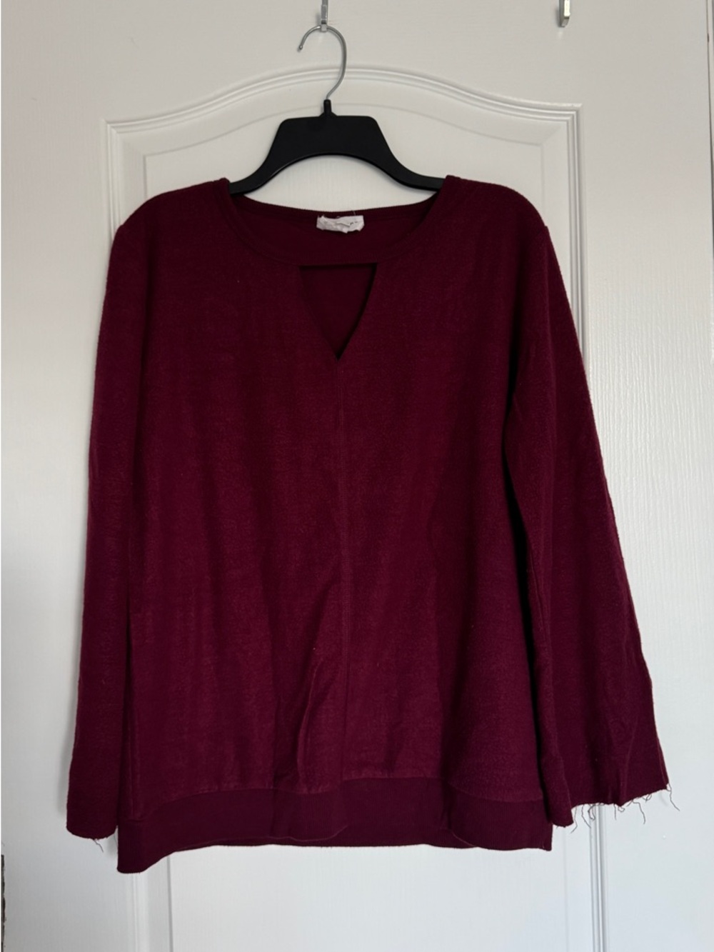 Olive + Oak burgundy sweater